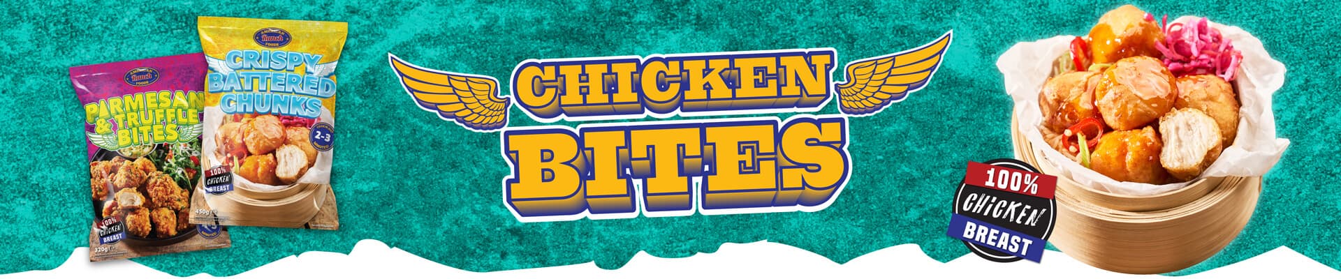Chicken bites banner