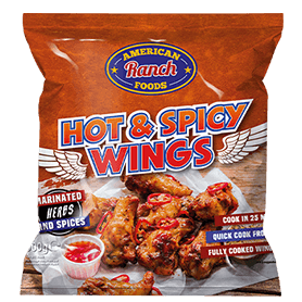 American Ranch Hot & Spicy Chicken Wings