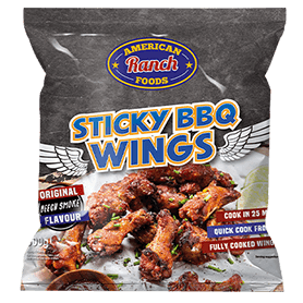 American Ranch BBQ Chicken Wings