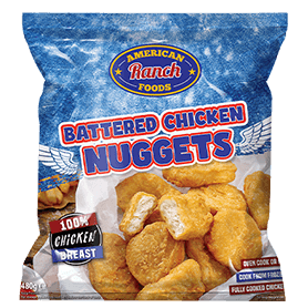 American Ranch Battered Chicken Nuggets