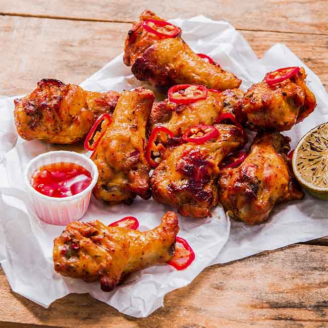 American Ranch Hot & Spicy Chicken Wings