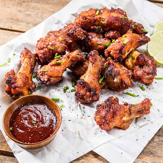 American Ranch BBQ Chicken Wings